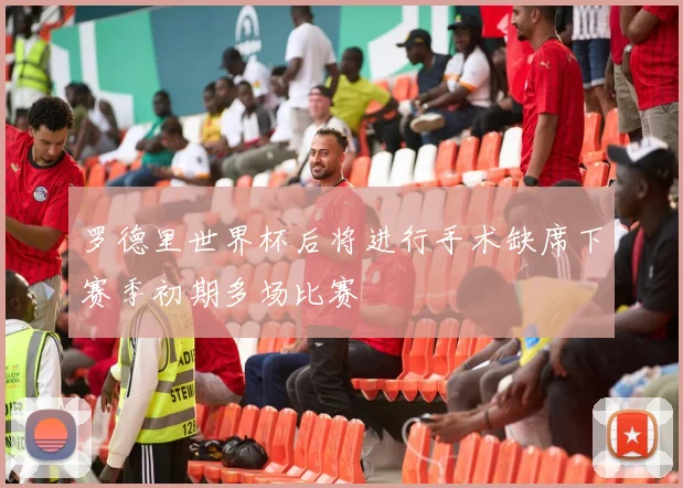 罗德里世界杯后将进行手术缺席下赛季初期多场比赛
